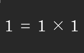 1=1×1