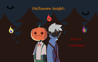 Halloween knight