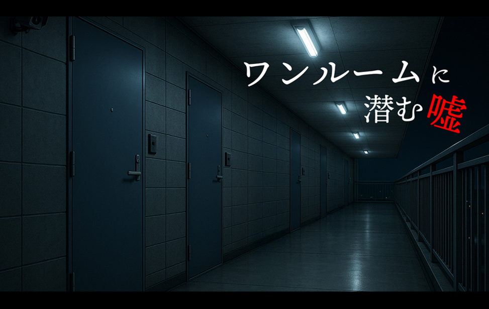 ワンルームに潜む嘘