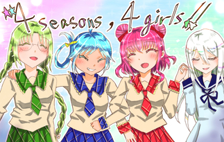 4 seasons , 4 girls !!