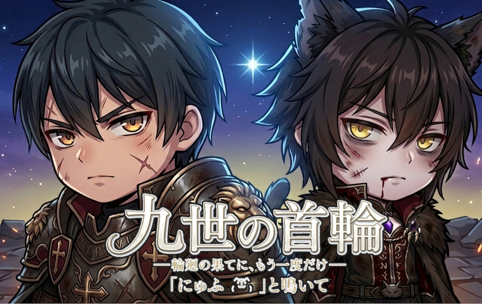 九世の首輪 ―輪廻の果てに、もう一度だけ「にゅふ₍⸍⸌̣ʷ̣̫⸍̣⸌₎」と鳴いて―